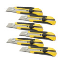 DynaGrip&reg; 25 mm bīdāms tape&scaron;u nazis, nerūsējo&scaron;ā tērauda asmens vadītājs, 1-10-425, STANLEY