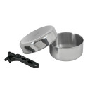 Nerūsējo&scaron;ā tērauda komplekts 'Biwak Junior', viegls un kompakts, R557500, BasicNature