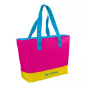 Termiskā soma Beach Fluo Tote GIO`STYLE 112305402, 52x15,5x32 cm, 20 l, zaļa/rozā/dzeltena/gaiši zila
