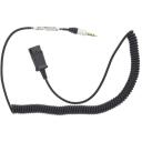 Tellur QD 3.5mm 4-poolne adapter TLL416002, 2.95m, must