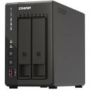 Qnap накопительный башня TS-253E-8G, 2.5GbE, 8GB RAM, 2 HDMI, 2 RJ45, 2 USB 3.2, 2.5-дюймовые SATA HDD/SSD, 2 отсека