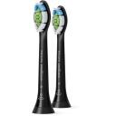 Philips Hambaharja pead HX6062/88 2 tk, Must, Keskmised harjased, 62000 vibratsiooni/min, 3 kuu vahetusperiood