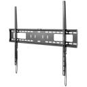 Goobay sienas stiprinājums TV Wall Mount Pro FIXED (XL) 49892, 75kg, 300x300mm, 200x200mm, 400x200mm, 400x400mm, 600x400mm, melns