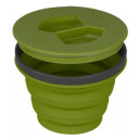 Salokāms trauks ar vāku  X-SEAL & GO, izmērs: Small, Olive, 9327868140565 SEA TO SUMMIT