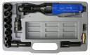 Pneimatiskā uzgriežņu atslēga + muciņas AD-009Z 1/2" 61Nm 116l/min MA009Z ADLER