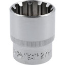 Головка торцевая SPLINE 1/2" х 27мм х 42мм YT-1478 YATO