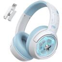 Onikuma GT802 spēļu austiņas, GT802 White, 1000 mAh, 10h atskaņo&scaron;ana, Bluetooth 5.4, Wi-Fi 2.4 GHz, USB-C