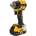 Dewalt Gręžimo vairuotojas DCD803P2T-QW, 18V, 2x5Ah, 0-450/0-1650rpm, 73Nm, 4 keičiamieji antgaliai, LED &scaron;viesa, kompakti&scaron;kas