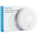 Meross CS11-EU detektors, 3V, 1600mAh, 85dB, 0.09-0.17dB/m, 50-300ppm, EN14604, EN50291, kompakta, sienas stiprinājums