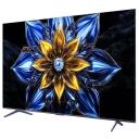 Tcl televizors 55T8C 55" 4K Ultra HD, QLED, 3840 x 2160, 350 cd/m&sup2;, 6.5 ms, DVB-C, DVB-S2, DVB-T2, Wi-Fi, Ethernet LAN, Bluetooth