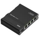 Teltonika komutators TSW304 4 x 1000 Mbps, 7 - 57 V, IP30, PoE, DIN stiprinājums, alumīnijs