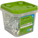 Varžtas betoninėms grindjuostėms ECS-CY, 5,0x40 baltai lakuota galvutė 100vnt. 105215 ESSVE