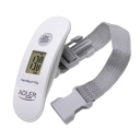 Electronic luggage scales AD 8189 maximum weight 40 kg accuracy 100 g LCD display kg/lb units White Adler