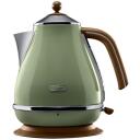 Delonghi Kettle KBOV 2001.GR, 2000 W, 1.7 L, 360&deg; sukamo pagrindą, Žalia, Nerūdijantis plienas, Filtravimas