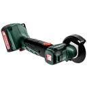 Akumuliatorinis kampinis šlifuoklis 12V, 76mm, PowerMaxx, 2x2Ah, CC 12 BL; 600348500 METABO