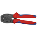 Krimpē&scaron;anas knaibles, Knipex PreciForce&reg;, 97 52 35 SB, 4.8 + 6.3 mm, precīza un ērta lieto&scaron;ana