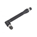 Leņķa skrūvgrieža adapteris 1/4", CrV tērauds, magnētisks, 105 mm, AW37580, AWTOOLS