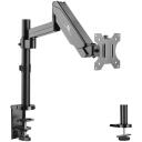 Maclean Monitori lauahoidik MC-775, 17-32'', 8 kg, 100 x 100 mm, 75 x 75 mm, must, gaasivedru, k&otilde;rguse reguleerimine