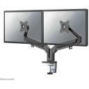Neomounts stiprinājuma roka DS70-810BL2, 17-32", 9 kg, gāzes atsperes augstuma regulē&scaron;ana, 180&deg; apstā&scaron;anās, melna