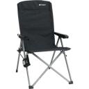 Outwell Campo Recliner 470493, 125kg, 3 positsiooni, must v&auml;rv, terasraam