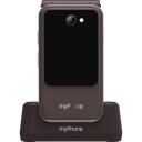 Myphone Mobilais telefons Harmony TEL001004, 2.8+1.44", IPS, 48 MB, 128 MB, 1300 mAh, 3G, Bluetooth 5.1, FM radio, LED lukturītis