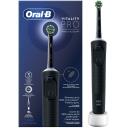 Oral-B Elektriskā zobu birste D103 Vitality PRO Black, 1 uzgalis, 3 režīmi, 7600 apgriezieni/min, akumulators, ūdensnoturīga