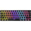 White Shark Mehāniskā tastatūra ASHIKO-2-B-US-RED.SW, 61 taustiņ&scaron;, USB 2.0, sarkanie slēdži, 1.5m vads, RGB apgaismojums