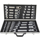 Kombinēto atslēgu ar reversu komplekts, 22gab., 6-32mm; AW39938 AWTOOLS