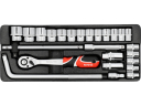 Tööriistakomplekt, 1/2" (25tk) YT-12671 YATO