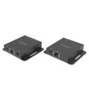 Digitus HDMI pastiprinātājs DS-55519, 4K/30Hz, 70m, HDCP 1.4, PoC, IR, metāla korpuss