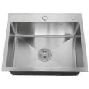 Ab Kraanika NT 9134511, 540x510mm, 220mm, 110mm, roostevaba teras, satiin, sifooniga