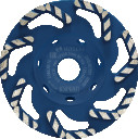 Dimanta kausveida disks 125 x 22.23 mm, Concrete, Betona slīpmašīnām EXPERT CONCRETE GRINDING HEAD, 2608900651, BOSCH
