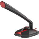 Genesis Spēļu mikrofons Radium 200 NGM-1392, 1.5m, 30dB, USB Type-A, kapacitatīvs, sarkans LED apgaismojums