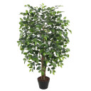 Mākslīgs koks FICUS H120cm, melns puķupods 84683 Allit