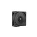 Sbox Dzesētājs CF-80/R, 80x80x25mm, 12V, 120mA, 2000rpm, 39,5CFM, 25,9dB, melna, plastmasa