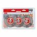 Teemantl&otilde;ikekettad, KREATOR, KRT080100, Ketta diameeter: 115 mm, Auk: 22.2 mm, 3 tk.