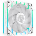 Gamemax Korpuse ventilaator TORNADO T12 ARGB-RW, 130mm, 66.89 cfm, 800-2200 rpm, RGB Fusion 2.0, ASUS Aura Sync