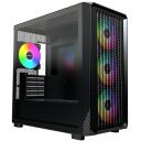 Montech Korpus X5M (B), Micro Tower, 1xUSB 3.0, 1xUSB 2.0, 3x120mm esif&auml;nnid, 1x120mm tagaf&auml;nn