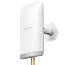 Ruijie RG-EST350 V2 | 5GHz Dual-Stream Wi-Fi 5 (802.11ac) Wireless Bridge &mdash; 15 dBi Antenna, IP54 Rated, 5KM Transmission Range, White Design