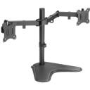 Logilink Galda stiprinājums BP0099, 17-32", 8 kg, regulējams statīvs, slīpums, pagrieziens, līmeņa regulē&scaron;ana