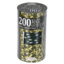 200 LED valguskett 10m soe valge 22161 GIOCOPLAST