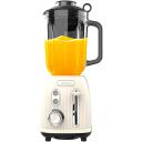 Cecotec Blenderis Power Black Titanium RetroBeige 3885, 1200 W, 1.5 L, stiklinis indas, 4 peiliai, 2 greičiai, impulso funkcija