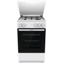 Gorenje Keraamiline GG5A14WJ, 70L, gaasipliit, gaasiahju, valge, 4 p&otilde;letit, mehaaniline juhtimist&uuml;&uuml;p