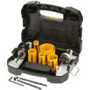 Dewalt Zāģis caurumiem DT90358-QZ 10 gab. Bi-Metal, 20mm-64mm, 44mm griezuma dziļums, 2 mandreļi, 2 urbji