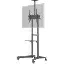 Goobay Grīdas statīvs 59508, 37-70", regulējams augstums, slīpums, melns