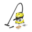 Аккумуляторный пылесос для влажной и сухой уборки WD 4-18 S Dual V-20/22 KARCHER 1.628-625.0 36V 380W 20L