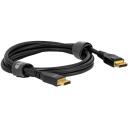 Club3D DisplayPort 2.1 CAC-1094 kaabel 2m, 80 Gbit/s, 8K240Hz, sirge pistik, 26 AWG, must