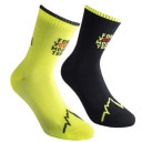 Zeķes FOR YOUR MOUNTAIN Socks, izmērs: XL, Black/Neon, 8020647053957 LA SPORTIVA