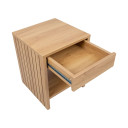 Naktsskapītis SUNNY ar atvilktni 40x40xH50cm, melamīna ozols 20196