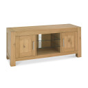 TV galds TURIN 44x135xH57cm, koks: ozols, krāsa: dabīgs, apdare: eļļots 26915 Allit